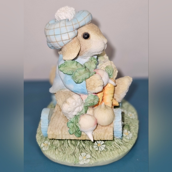 My Blushing Bunny Enesco Figurine An Abundance Of Blessing - Picture 4 of 5